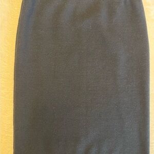 Ralph Lauren Wool Classic Black Pencil Skirt